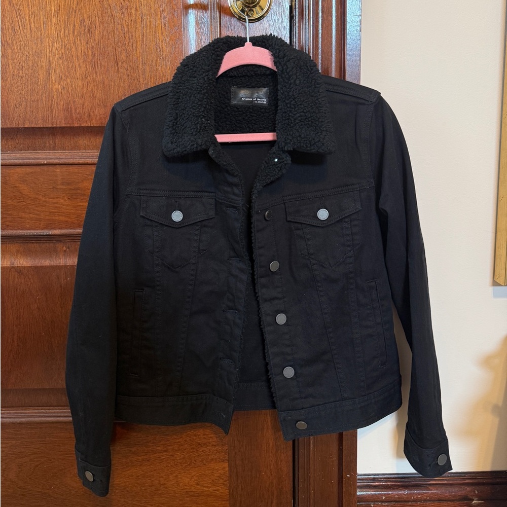 Articles Of Society Black Jean Jacket